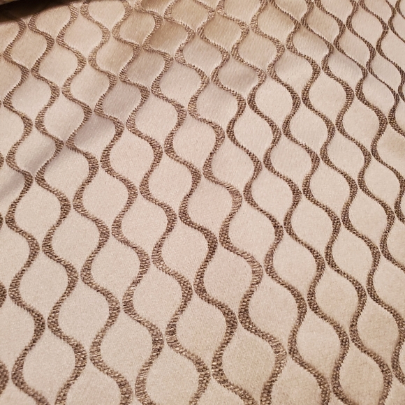 Robert Allen Duralee Geometric Ivory Designer Fabric 5 yards